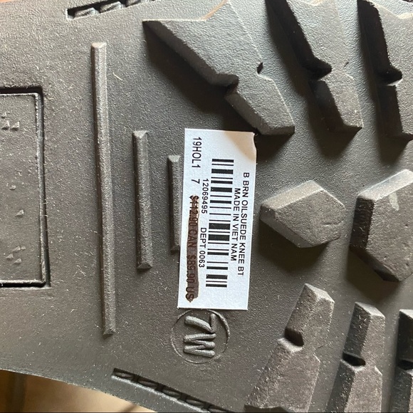 NWT TORRID WW/CALF Brown Oiled Suede Buckle Boot - Picture 15 of 16